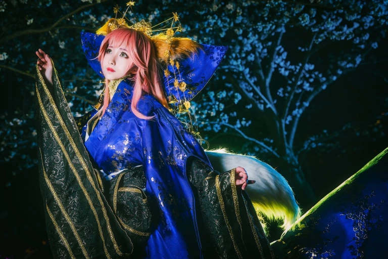 《玉藻前满破》｜rioko凉凉子 · 14张写真