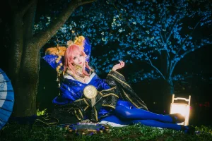 《玉藻前满破》｜rioko凉凉子 · 14张写真