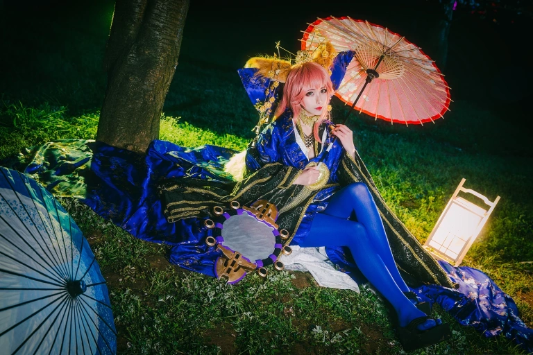 《玉藻前满破》｜rioko凉凉子 · 14张写真