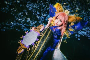 《玉藻前满破》｜rioko凉凉子 · 14张写真