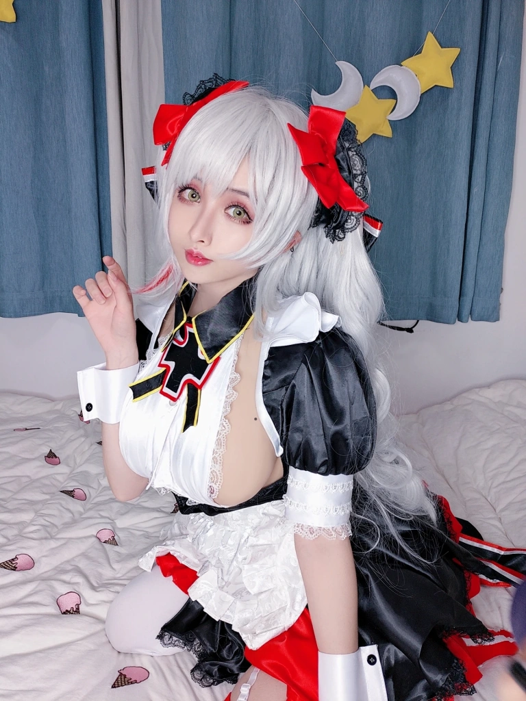 《欧根女仆》｜rioko凉凉子 · 29张写真