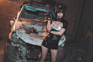 《实习警察》｜rioko凉凉子 · 20张写真