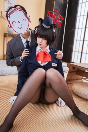 《蔚蓝档案椿导游》｜rioko凉凉子 · 62张写真、12 个视频