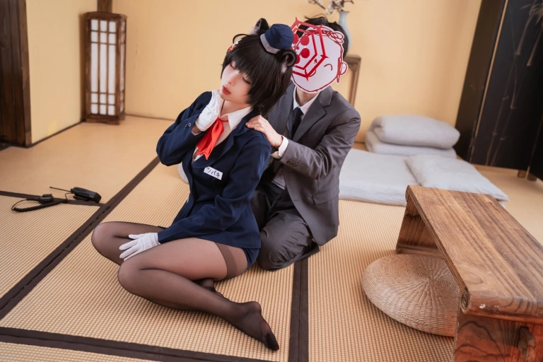 《蔚蓝档案椿导游》｜rioko凉凉子 · 62张写真、12 个视频