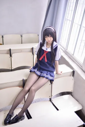 《路人女主的养成方法 霞之丘诗羽》｜雪琪SAMA · 24张写真