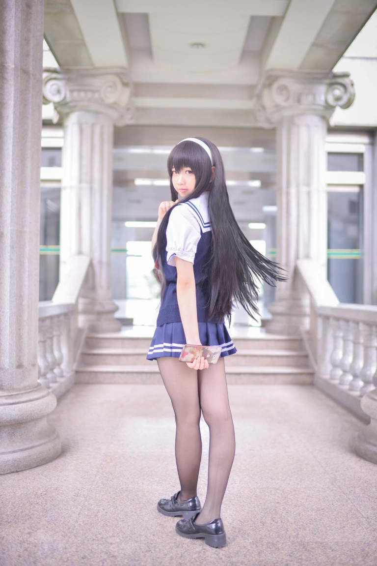 《路人女主的养成方法 霞之丘诗羽》｜雪琪SAMA · 24张写真