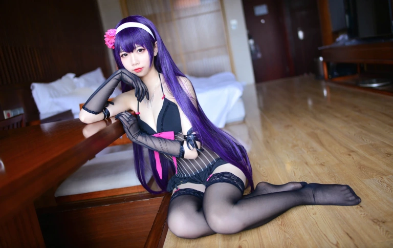 《霞之丘诗羽内衣》｜雪琪SAMA · 17张写真