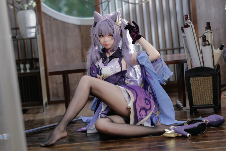 《刻晴》｜雪琪SAMA · 50张写真、1 个视频