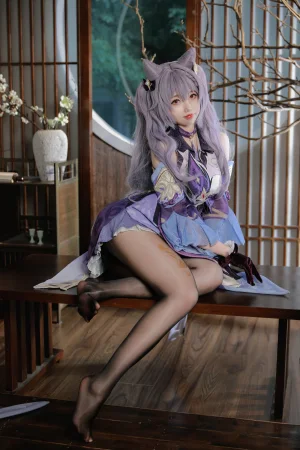 《刻晴》｜雪琪SAMA · 50张写真、1 个视频