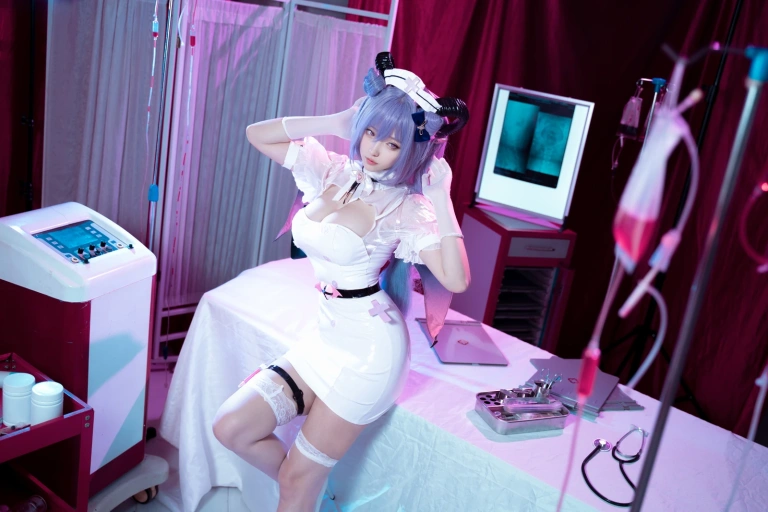 《刻晴护士》｜Seya-狮砸 · 12张写真