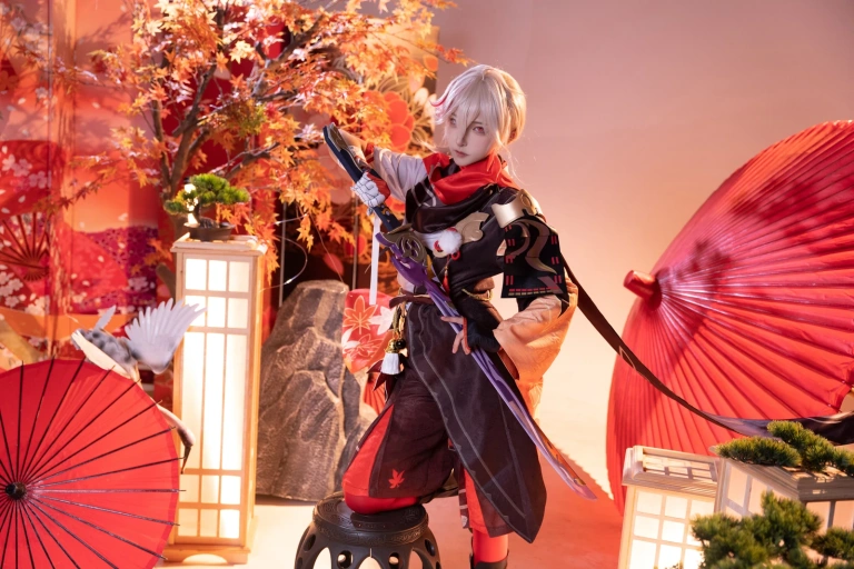 《原神 枫原万叶》｜Seya-狮砸 · 9张写真