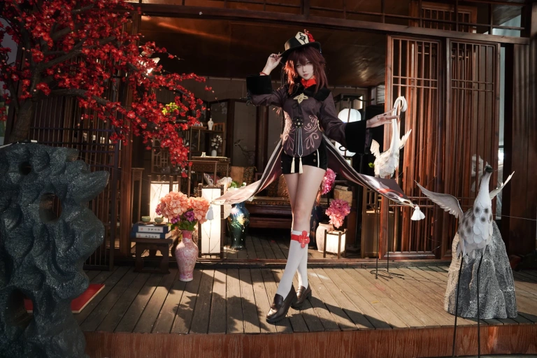 《原神 胡桃》｜Seya-狮砸 · 9张写真