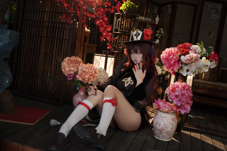 《原神 胡桃》｜Seya-狮砸 · 9张写真
