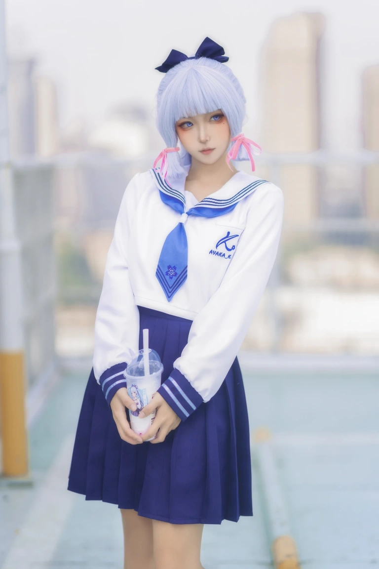 《原神 凌华JK》｜Seya-狮砸 · 6张写真