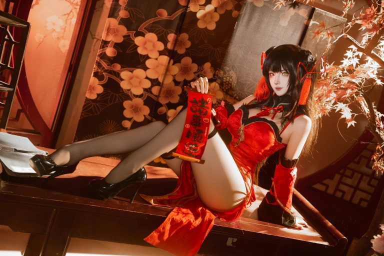 《2025年01月限定 狂三旗袍》｜Seya-狮砸 · 12张写真