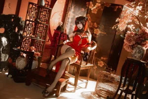 《2025年01月限定 狂三旗袍》｜Seya-狮砸 · 12张写真