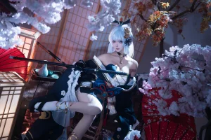 《原神 神里绫华·霜刃》｜Seya-狮砸 · 12张写真