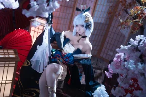 《原神 神里绫华·霜刃》｜Seya-狮砸 · 12张写真