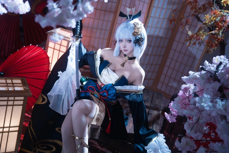 《原神 神里绫华·霜刃》｜Seya-狮砸 · 12张写真