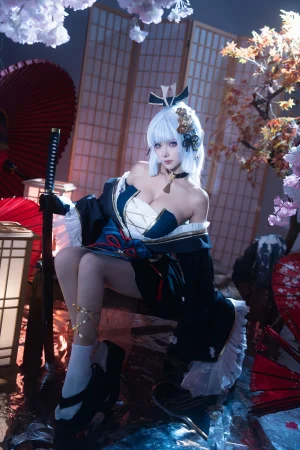 《原神 神里绫华·霜刃》｜Seya-狮砸 · 12张写真