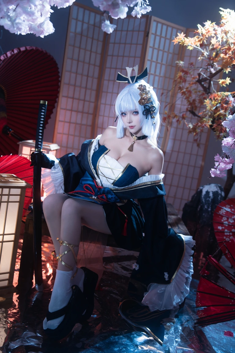 《原神 神里绫华·霜刃》｜Seya-狮砸 · 12张写真