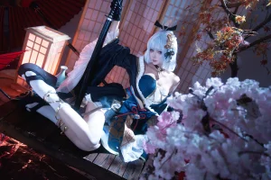 《原神 神里绫华·霜刃》｜Seya-狮砸 · 12张写真