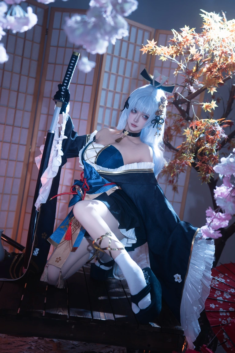 《原神 神里绫华·霜刃》｜Seya-狮砸 · 12张写真