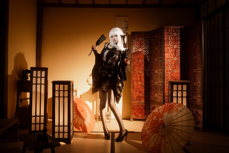 《Nikke胜利女神 布兰儿和服》｜Seya-狮砸 · 12张写真
