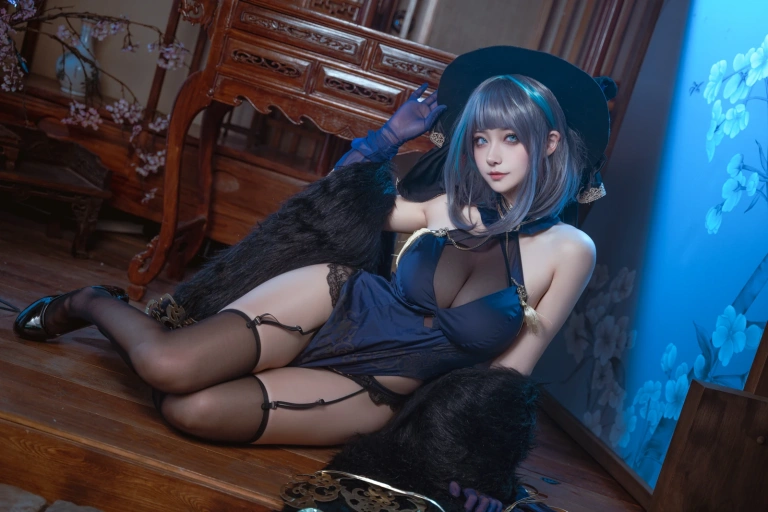 《碧蓝航线 柴郡旗袍》｜Seya-狮砸 · 12张写真