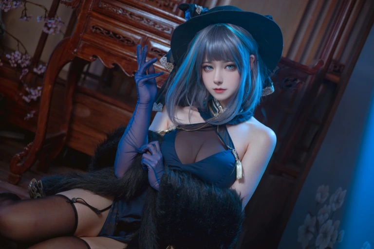 《碧蓝航线 柴郡旗袍》｜Seya-狮砸 · 12张写真