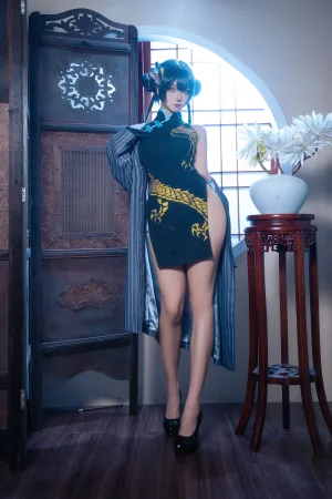 《蔚蓝档案 妃咲旗袍》｜Seya-狮砸 · 12张写真