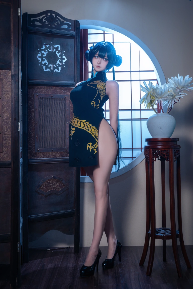 《蔚蓝档案 妃咲旗袍》｜Seya-狮砸 · 12张写真
