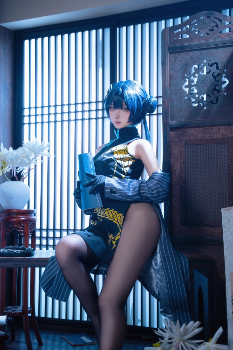 《蔚蓝档案 妃咲旗袍》｜Seya-狮砸 · 12张写真