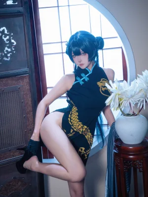 《蔚蓝档案 妃咲旗袍》｜Seya-狮砸 · 12张写真
