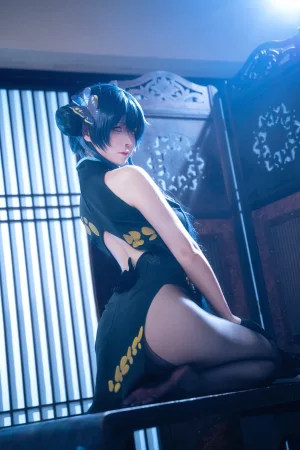 《蔚蓝档案 妃咲旗袍》｜Seya-狮砸 · 12张写真