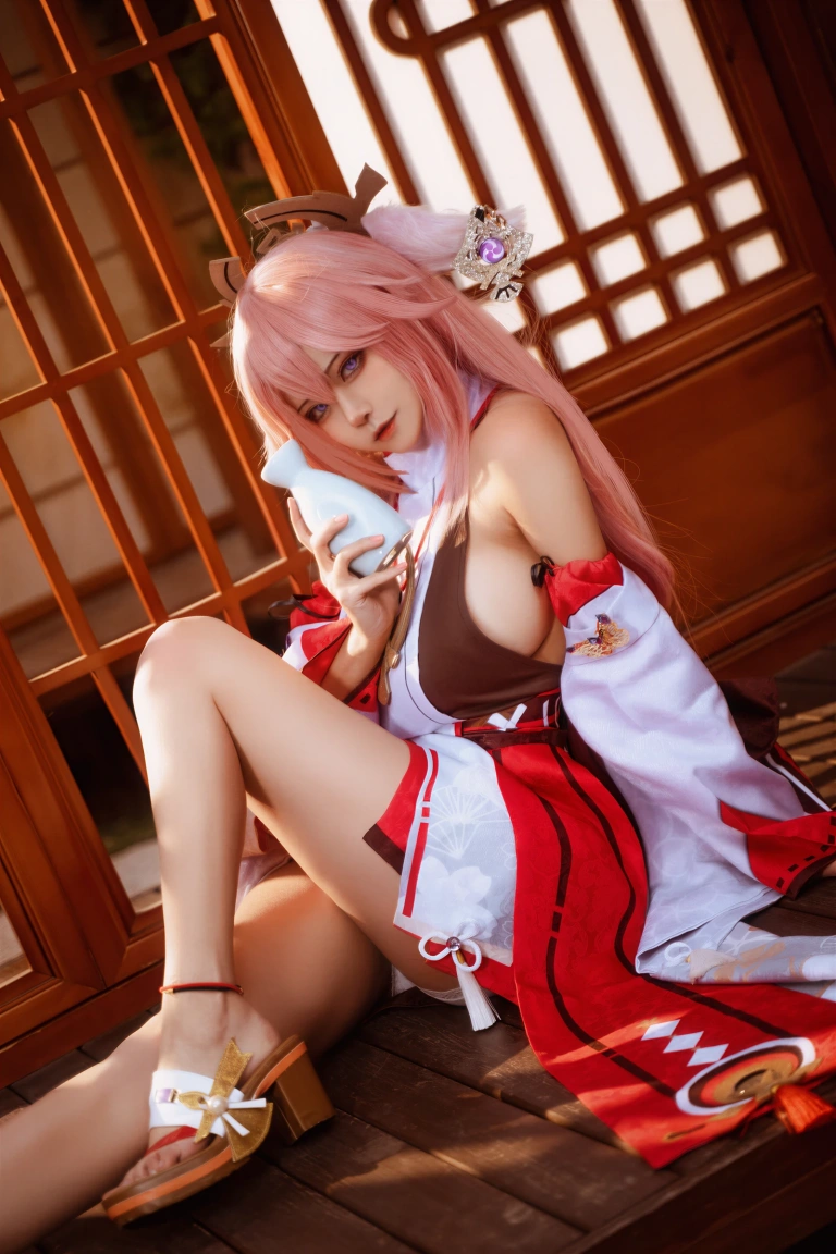 《原神 八重神子》｜Seya-狮砸 · 12张写真