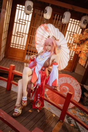 《原神 八重神子》｜Seya-狮砸 · 12张写真