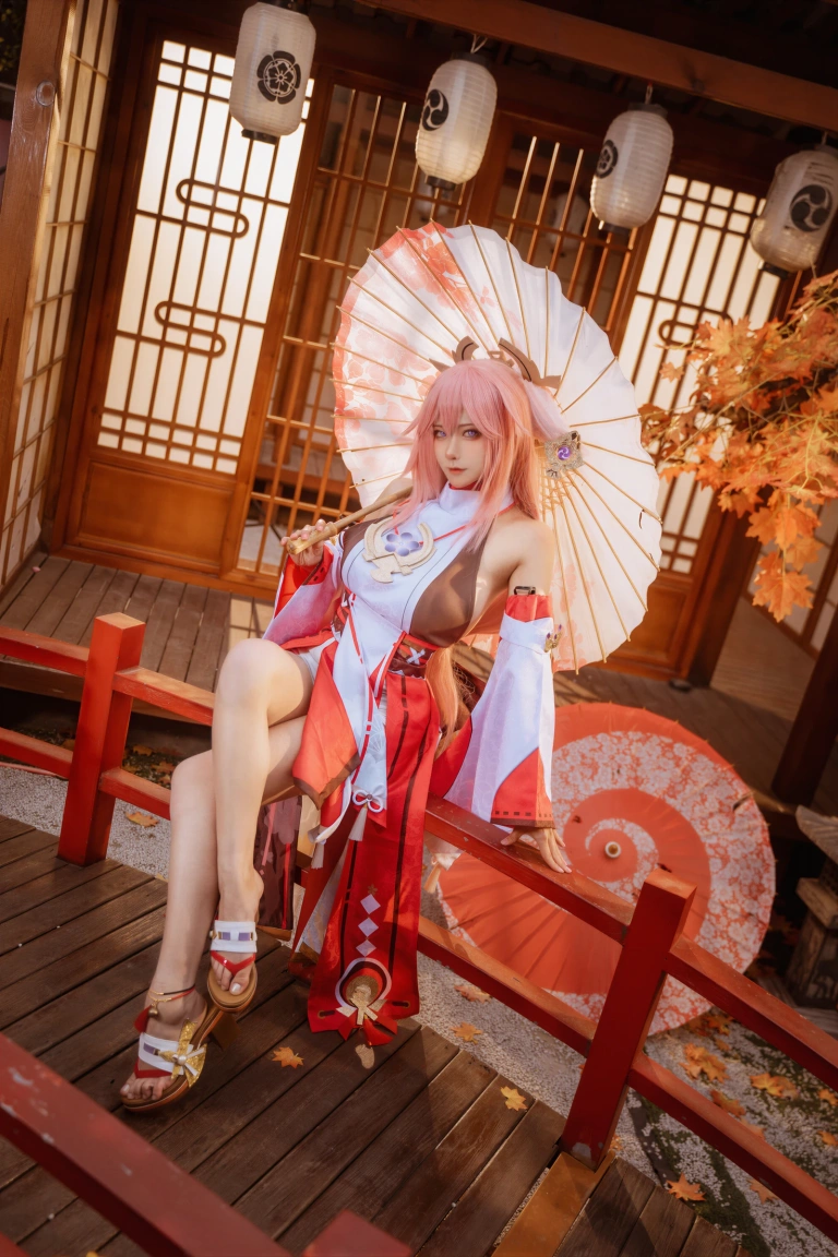 《原神 八重神子》｜Seya-狮砸 · 12张写真