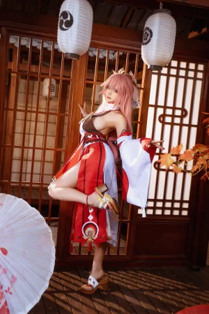《原神 八重神子》｜Seya-狮砸 · 12张写真