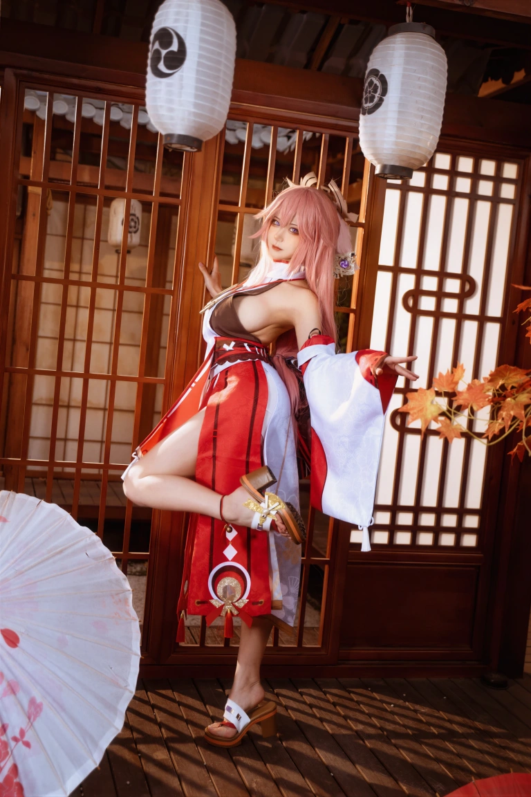 《原神 八重神子》｜Seya-狮砸 · 12张写真