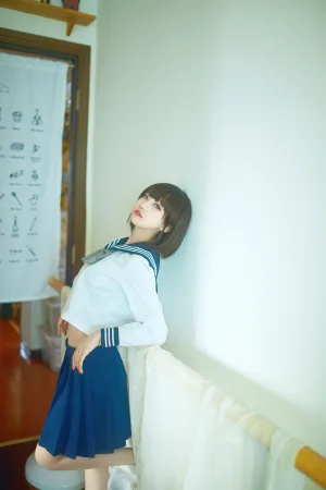 《短发JK》｜Shika小鹿鹿 · 11张写真