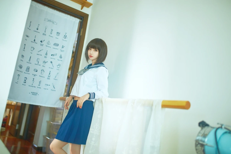 《短发JK》｜Shika小鹿鹿 · 11张写真
