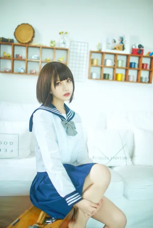 《短发JK》｜Shika小鹿鹿 · 11张写真
