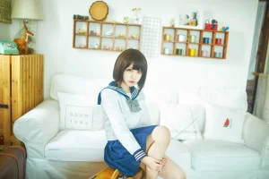 《短发JK》｜Shika小鹿鹿 · 11张写真