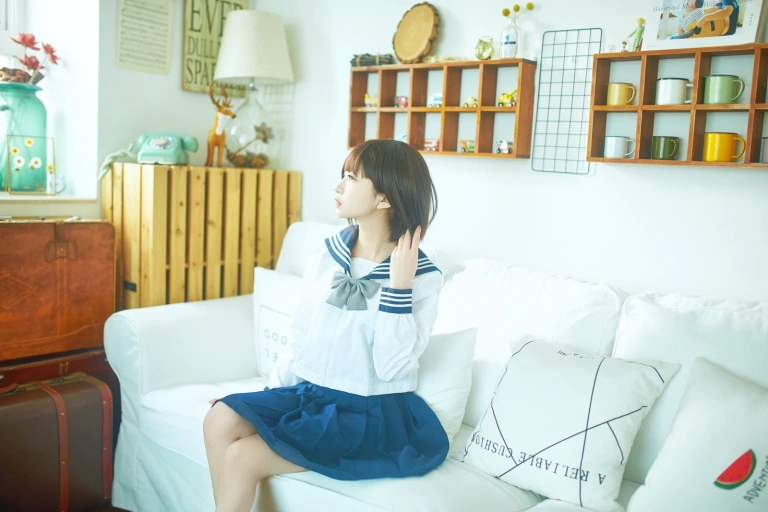 《短发JK》｜Shika小鹿鹿 · 11张写真