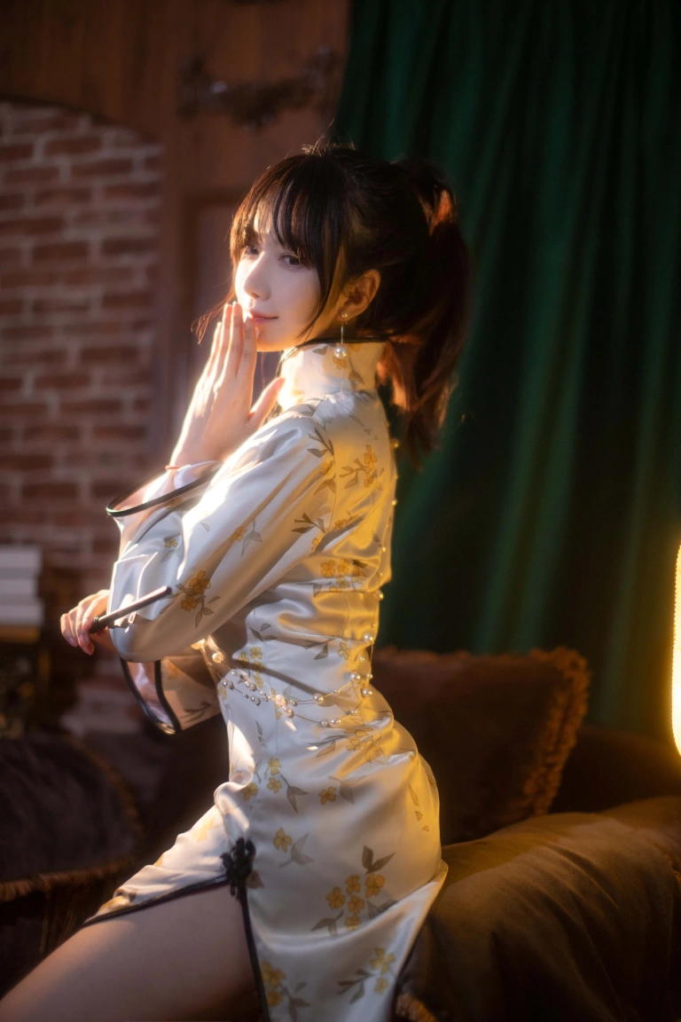 《中秋旗袍》｜Shika小鹿鹿 · 12张写真