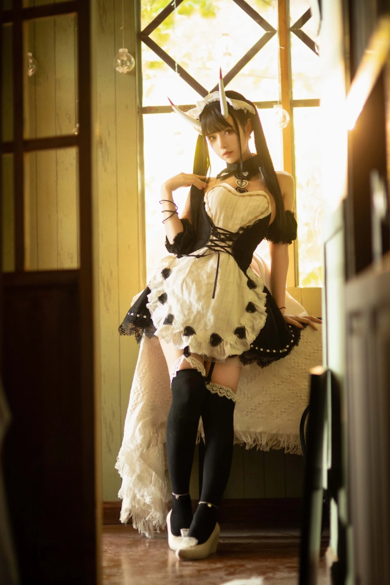 《能代女仆》｜Shika小鹿鹿 · 44张写真