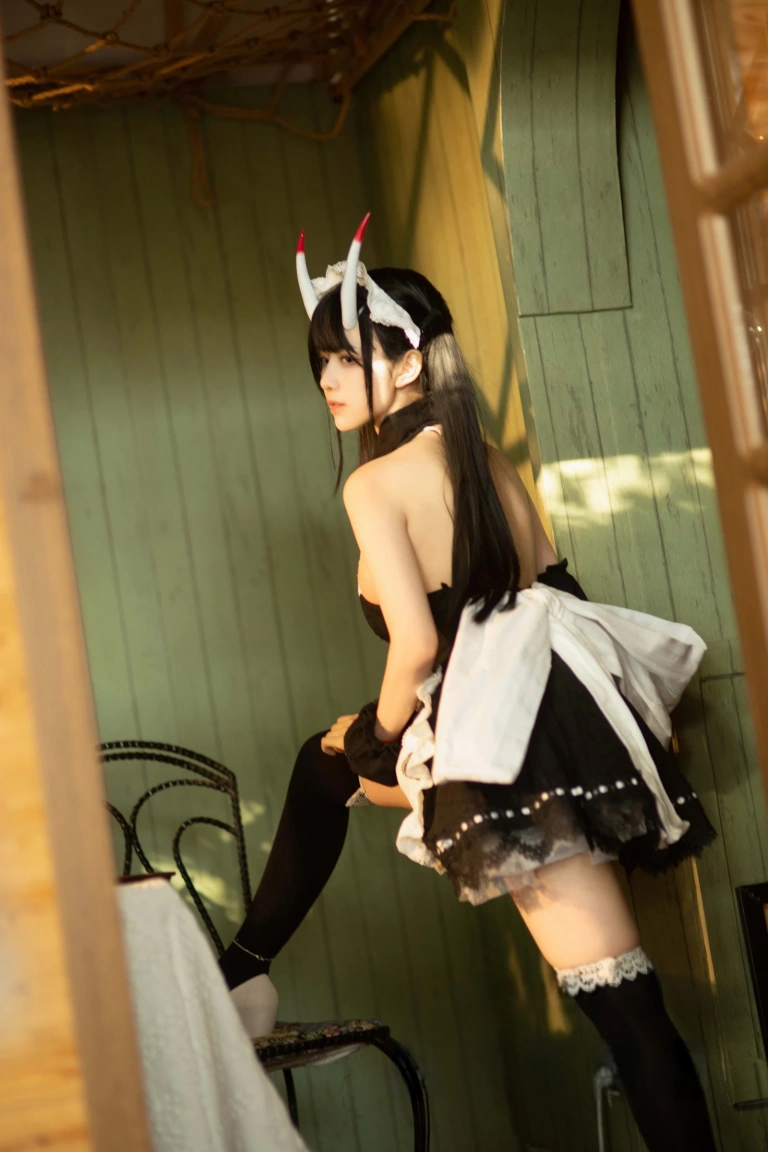 《能代女仆》｜Shika小鹿鹿 · 44张写真