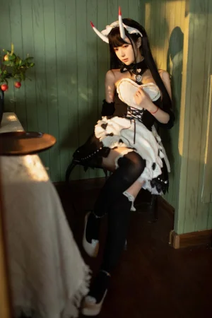 《能代女仆》｜Shika小鹿鹿 · 44张写真