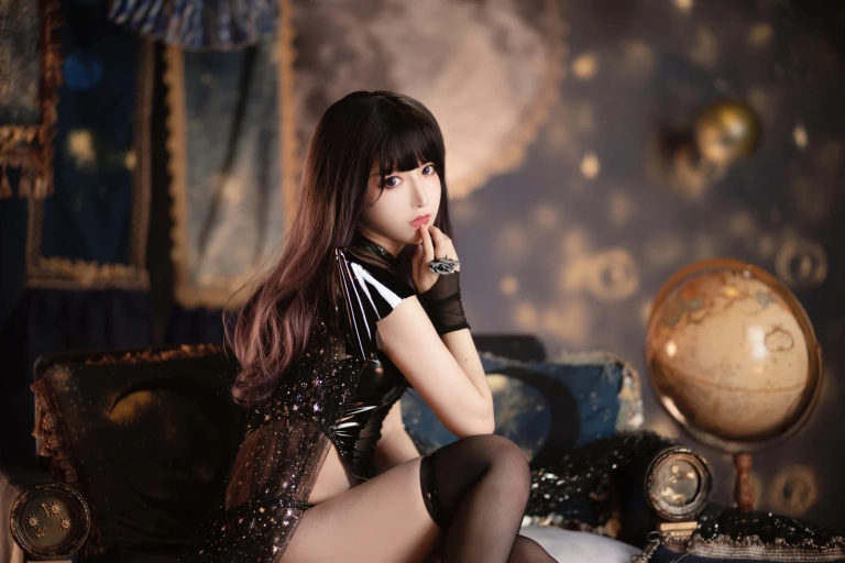 《万圣节魅魔》｜Shika小鹿鹿 · 13张写真